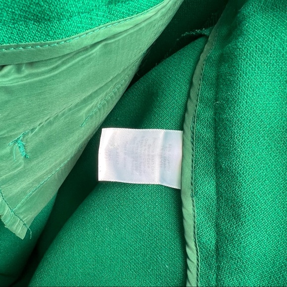 Talbots Green Cropped Pants 6 - Picture 5 of 16